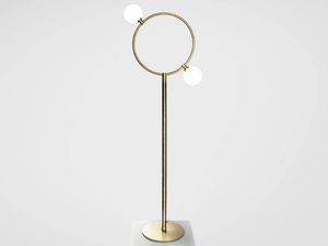 DROPS - LED brass floor lamp _ Marc Wood Studio